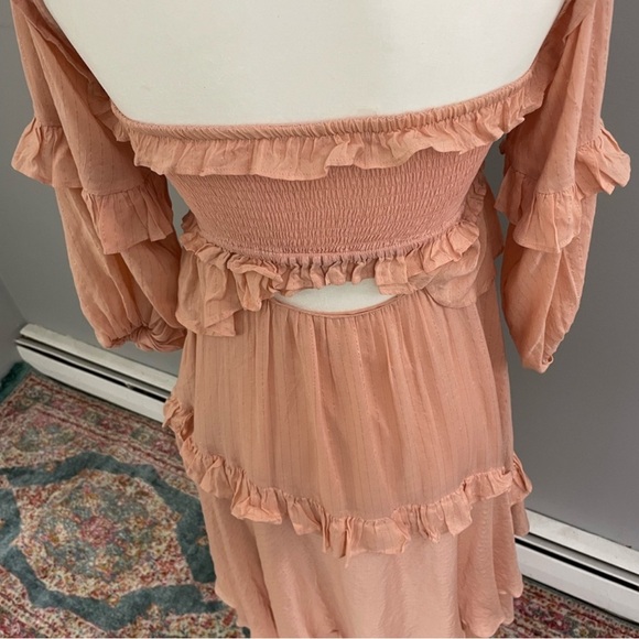 SPELL GYPSY x Free People Mermaid Off Shoulder Midi Dress - Picture 6 of 8